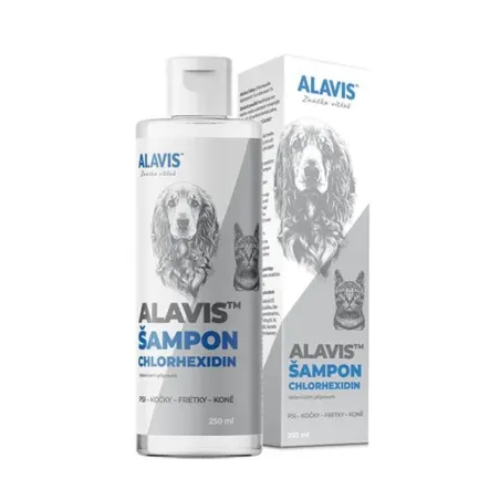 ALAVIS Šampon klorheksidin 250 ml