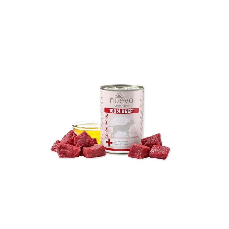 NUEVO dog Sensitive 100% govedina pak. 6 x 400 g konzerva