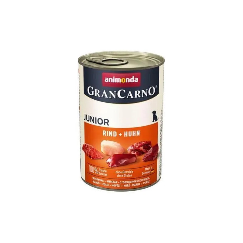 Animonda GRANCARNO® dog junior hovädzie a kura bal. 6 x 400g konzerva