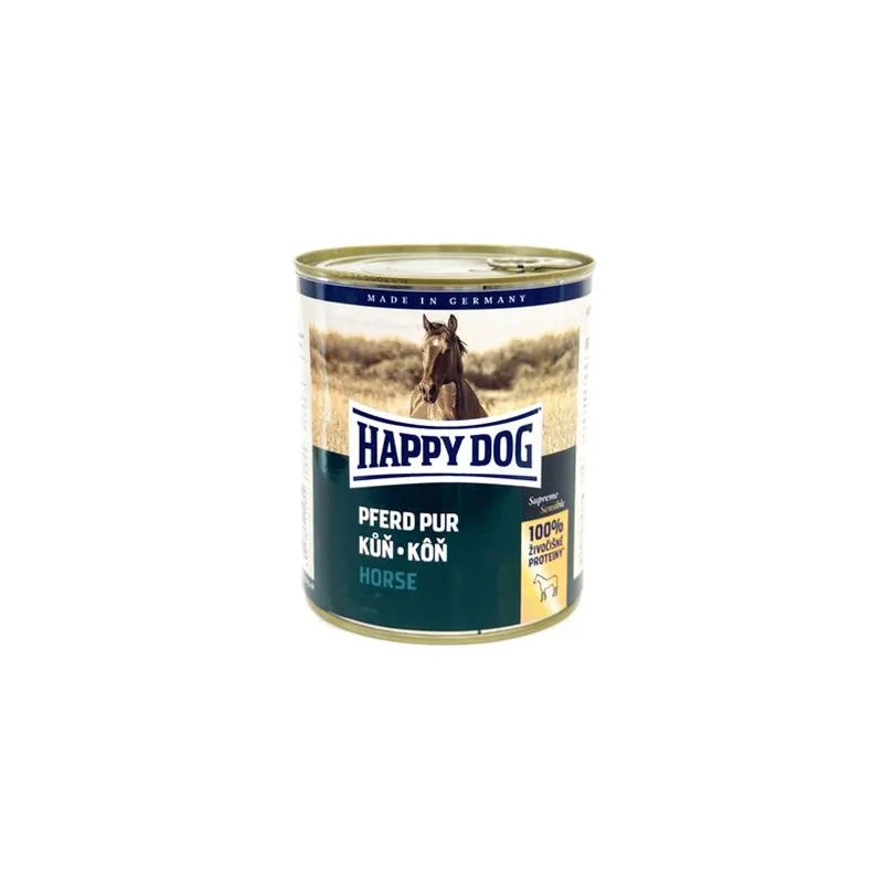 Happy Dog PREMIUM - Fleisch Pur - konjsko meso konzerva 400 g