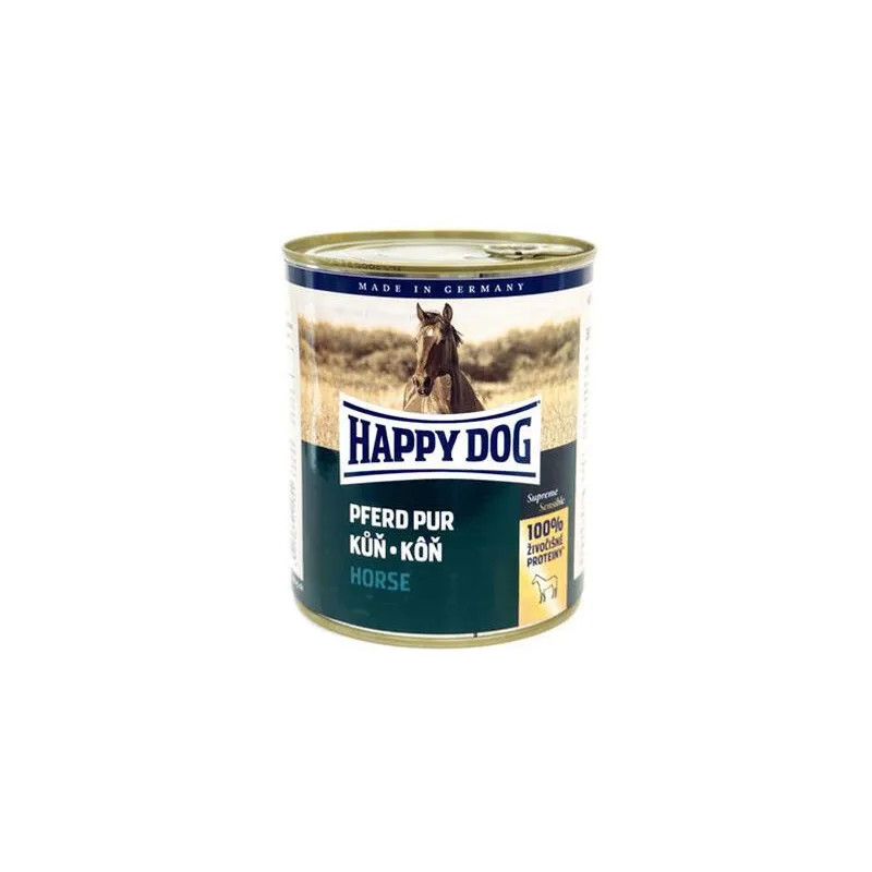 Happy Dog PREMIUM - Fleisch Pur - konjsko meso konzerva 800 g