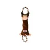 Igračka Kong Dog Knots za povlačenje Sob, piskajuća, poliester, M/L