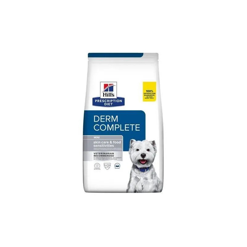 HILLS Diet Canine Derm Complete mini NEW 1 kg