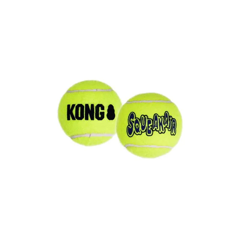 Hračka Kong Dog SqueakAir Lopta s pískatkom tenis, guma vulkanizovaná, L, bal./2 kusy