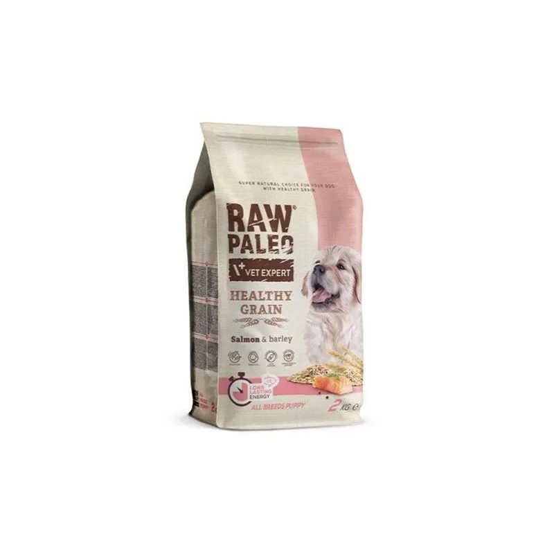 VetExpert Raw Paleo puppy Healthy Grain Salmon & Barley 2 kg