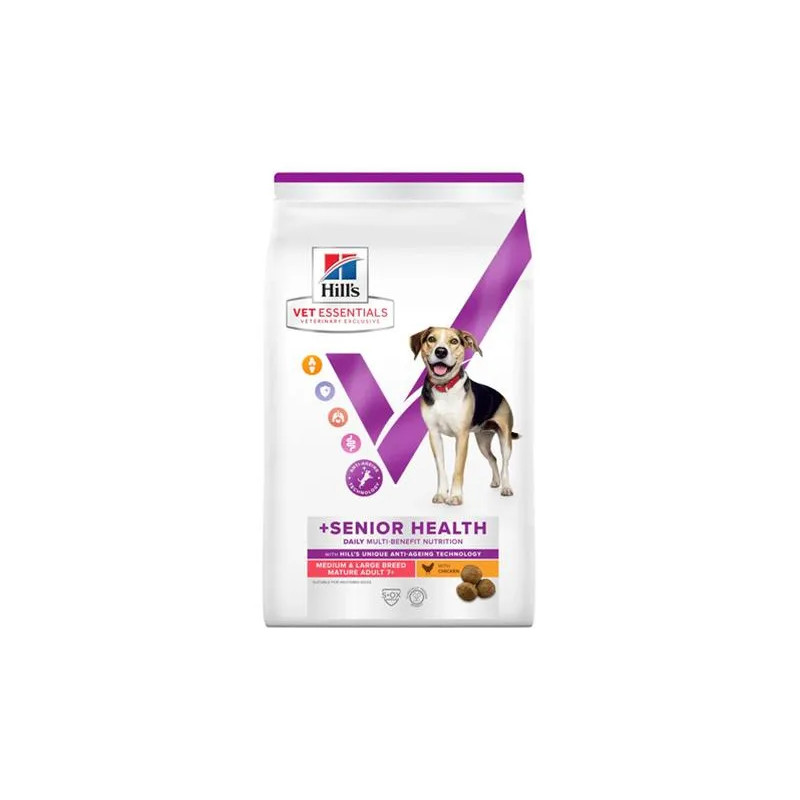 HILLS VE Canine Multi benefit Senior health Medium/ Maxi  Chicken 10 kg