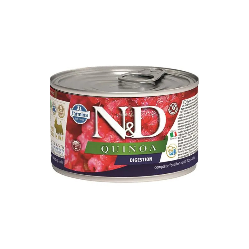 Farmina N&D dog QUINOA digestion mini konzerva 140 g