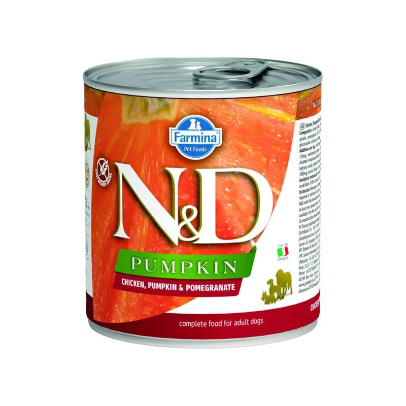 Farmina N&D dog PUMPKIN & chicken & pomegranate konzerva 285 g