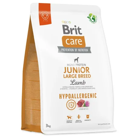 Hrana za pse Brit Care Hipoalergena Junior za velike pasmine, janjetina 3 kg