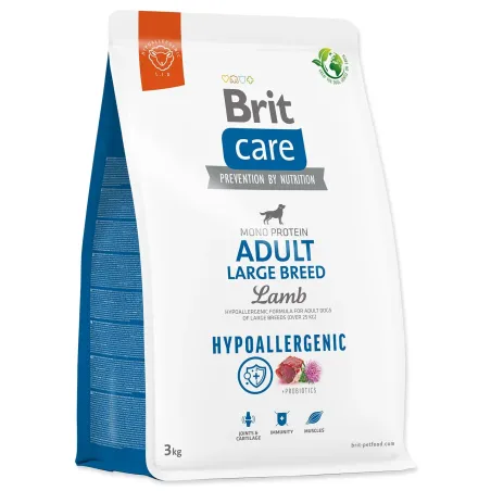 Hrana Brit Care Dog Hypoallergenic Adult za odrasle velike pasmine, janjetina, 3 kg