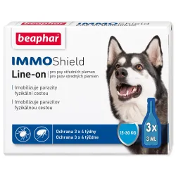Pipeta Beaphar Line-on IMMO Shield pas M 3x3ml