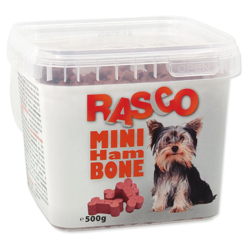Poslastica Rasco mini kost sa šunkom 2 cm 500 g