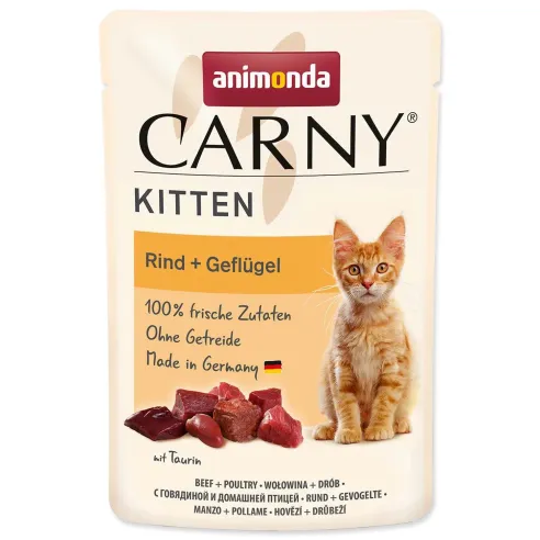 Vrećica Animonda Carny Kitten pileći koktel 85 g