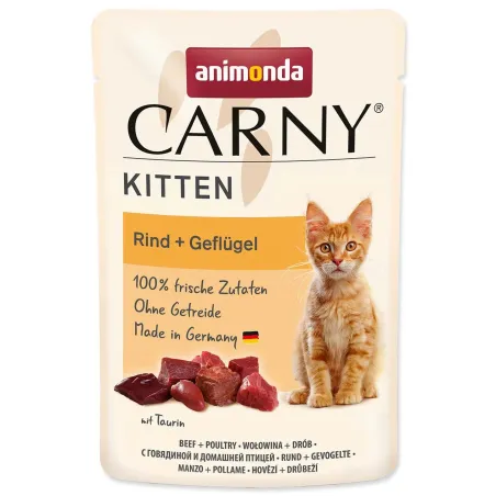 Vrećica Animonda Carny Kitten pileći koktel 85 g