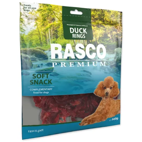 Poslastica Rasco Premium patka, kolutići 500 g