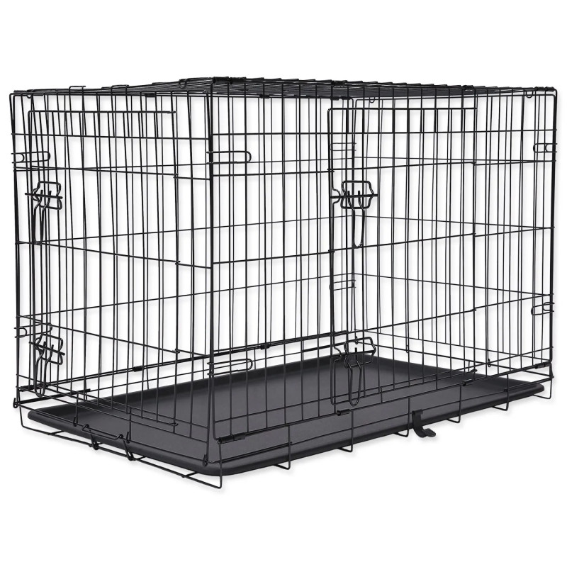 Kavez Dog Fantasy sklopivi L 2 vrata 91x56x63cm