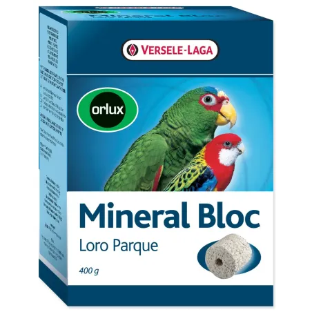 Blok Versele-Laga mineralni Lore Parque lisani grit s koralima za velike papige 400 g