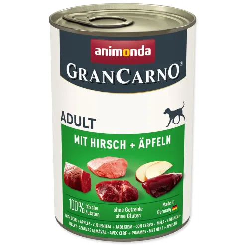 Konzerva Animonda Gran Carno Adult s jelenom i jabukama 400 g