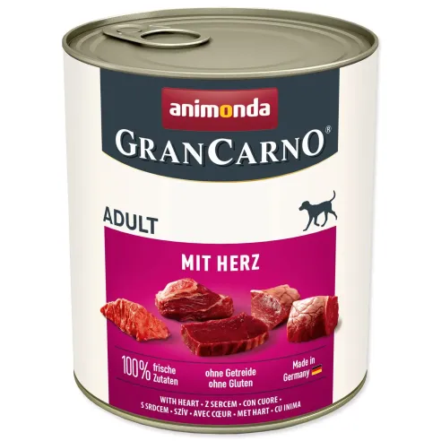 Konzerva Animonda Gran Carno Adult s srcem 800g
