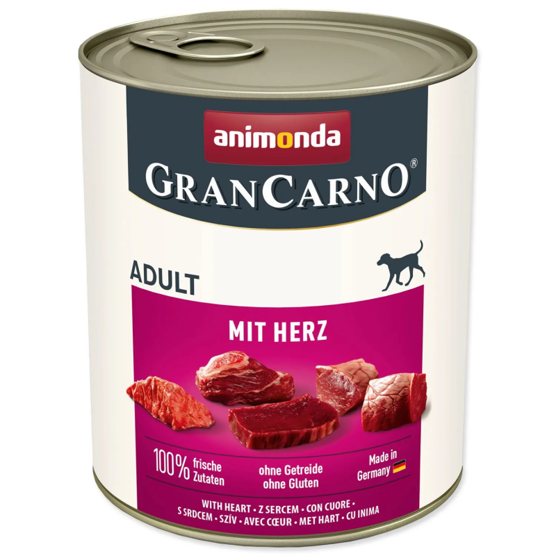 Konzerva Animonda Gran Carno Adult s srcem 800g