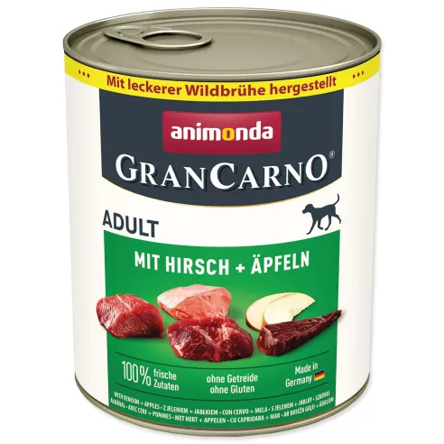 Konzerva Animonda Gran Carno Adult s jelenom i jabukama 800 g