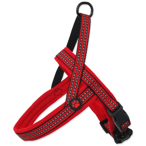 Pojas za psa Active Dog Neopren S/M crveni 2x52-60cm