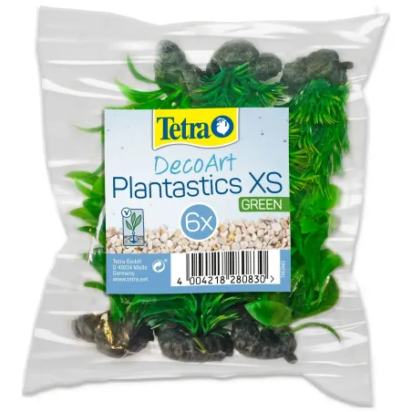Tetra Plant Decoration Mix (zeleni) XS – 6 kom.