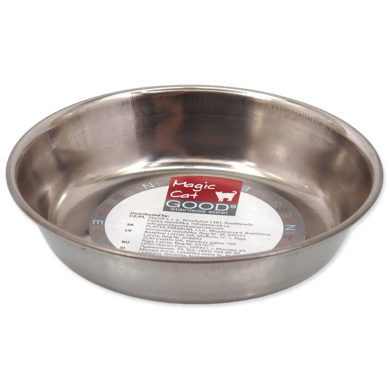 Posuda Magic Cat od nehrđajućeg čelika, plitka, 11,5 cm, 210 ml