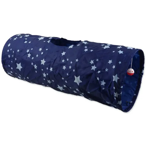 Tunel Magic Cat plavi s zvijezdama 90x35cm