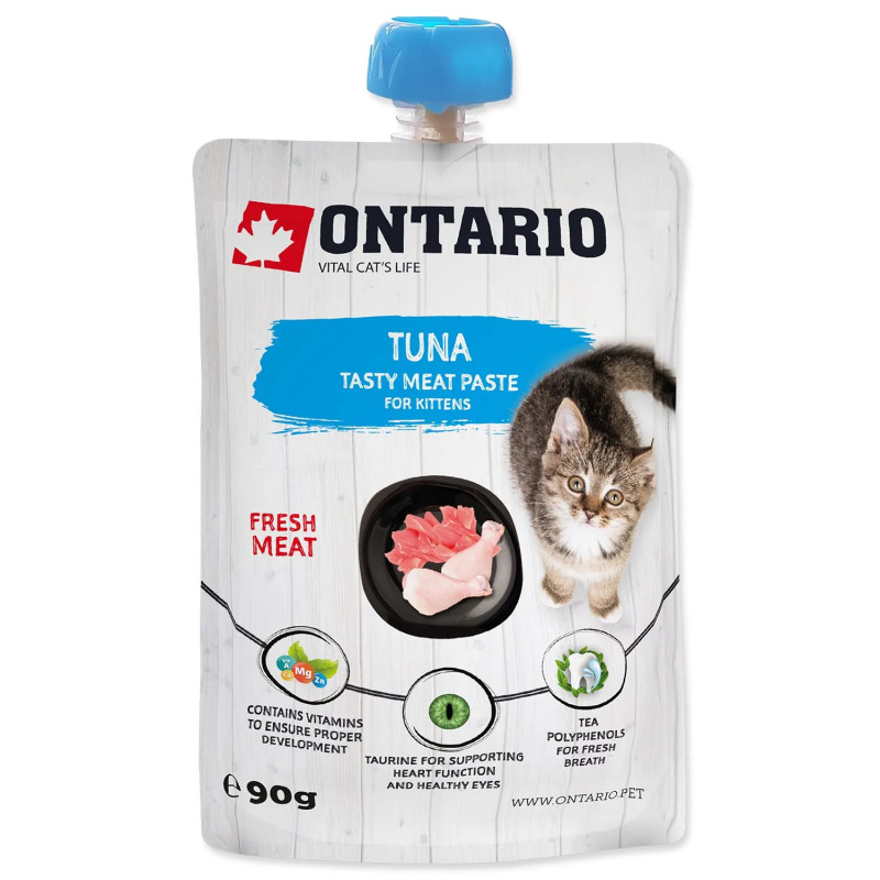 Ontario Fresh Meat Pašteta za mačiće s tunom 90 g