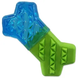 Igračka Dog Fantasy Kost rashladna zeleno-plava 13,5x7,4x3,8cm