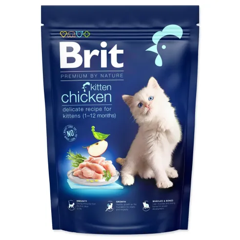 Hrana Brit Premium by Nature Cat Kitten Chicken 800 g