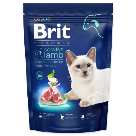 Hrana za mačke Brit Premium by Nature Sensitive Janjetina 800 g
