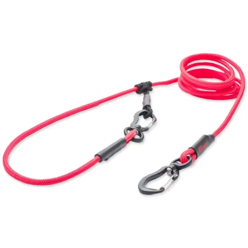 Užetni povodac Tamer Easylong Twist Mini crveni 2,5 m