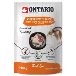 Kapsička Ontario piletina i patka u umaku 80 g
