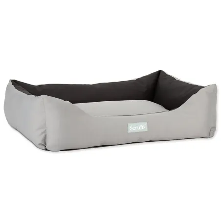 Ležaljka Scruffs Expedition Box Bed Storm Grey XL 90x70 cm
