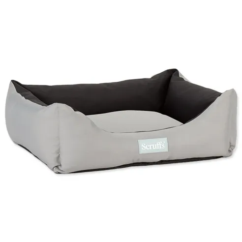 Ležaljka Scruffs Expedition Box Bed Storm siva M 60x50cm