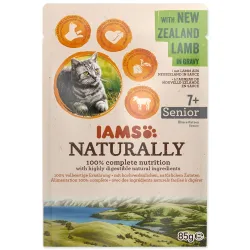 Paketić IAMS Naturally Senior janjetina u umaku 85 g