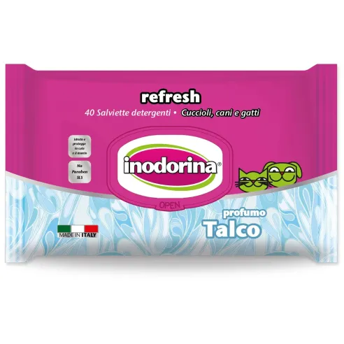 Vlažne maramice Inodorina Talco 40 kom
