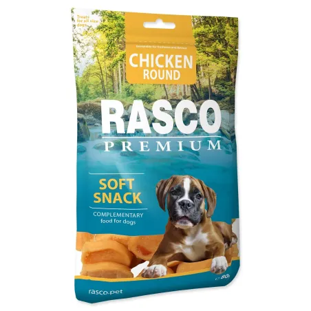 Poslastica Rasco Premium pileći kolutići 80 g