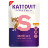 Kattovit Cat Vital Care Sterilized piletina 85 g