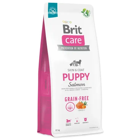 Hrana Brit Care Dog bez žitarica za štence Losos 12kg