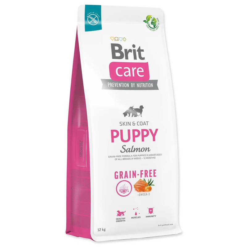 Hrana Brit Care Dog bez žitarica za štence Losos 12kg