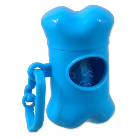 Dozator Dog Fantasy plavi s 1 rolom od 15 kom