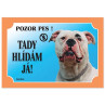 Tablica Dafiko američki buldog