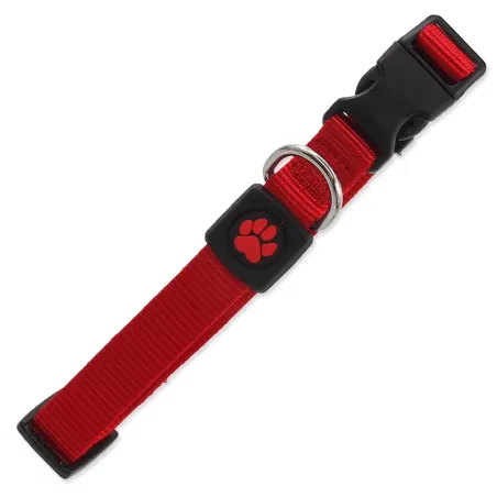 Ogrlica Active Dog Premium M crvena 2x34-49cm