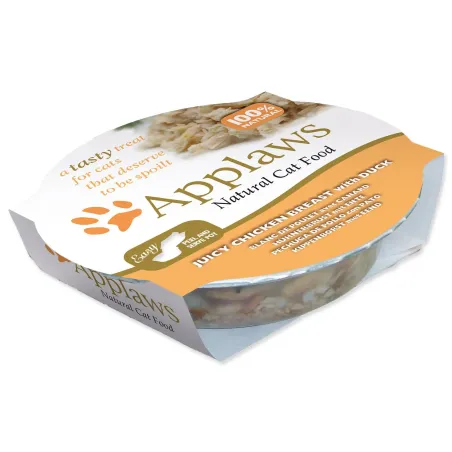 Čašica Applaws Cat Juicy pileća prsa i patka 60 g