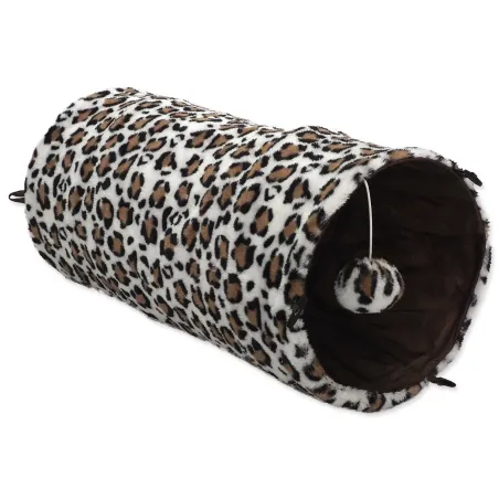 Tunel Magic Cat, plišan i šuškav, uzorak leoparda 50x24 cm
