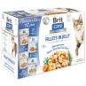 Kesice Brit Care Cat Flavour box fileti u želeu Multi 12x85g
