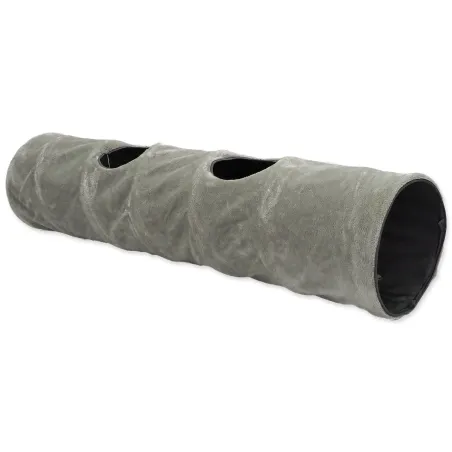 Tunel Magic Cat XL pliš sivi 150x35cm